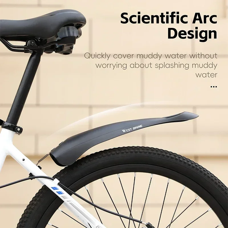 Muddy Puddle Suit - WEST BIKING Mountain Bike Fender Set