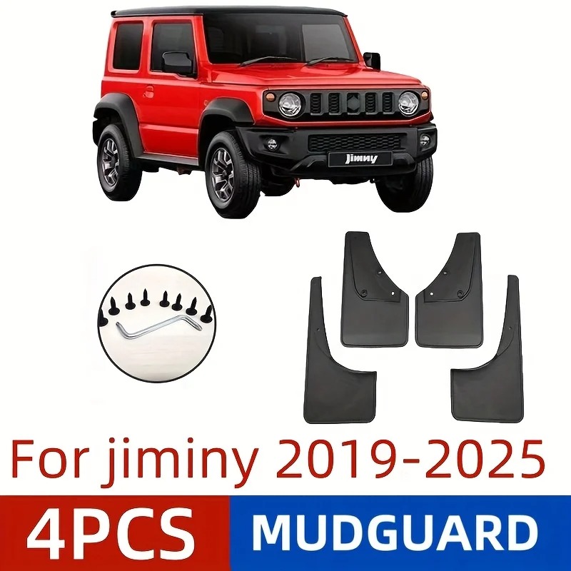 Muddy Puddle Suit - For Suzuki Jimny Mud Flaps 4-Piece