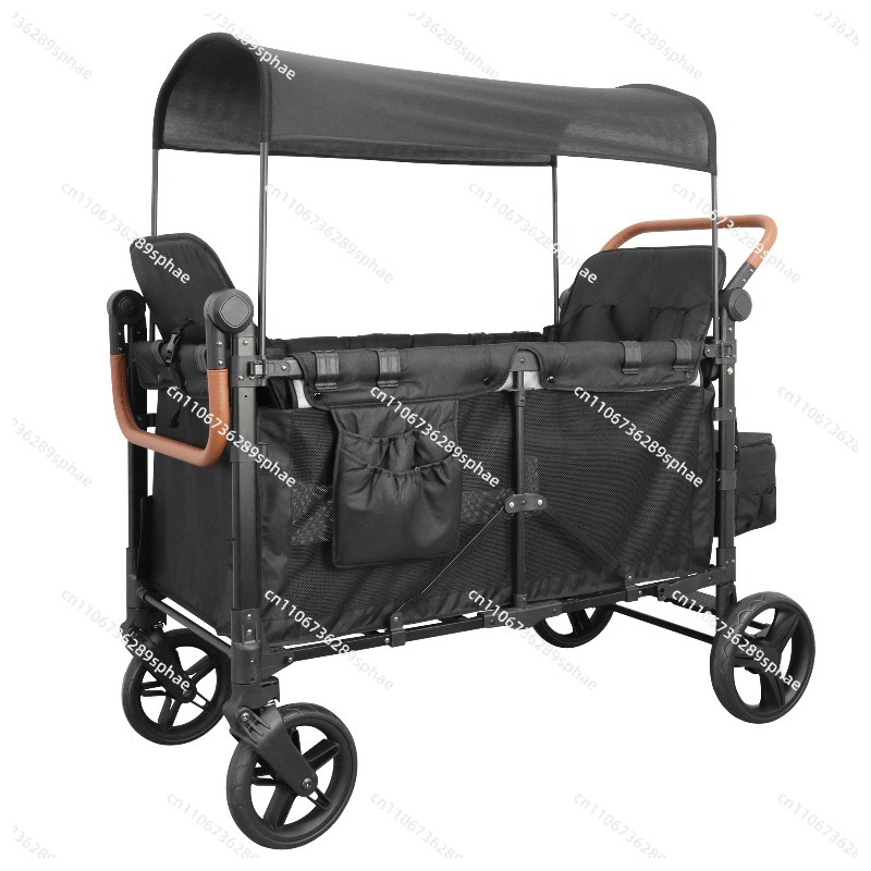 Kids Outdoor Wagon - Outdoor Wagon Stroller 4 Seat with