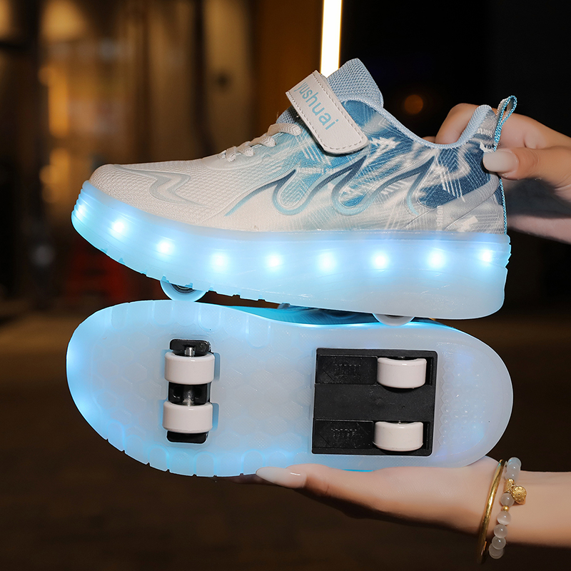 Youth Roller Shoes LED Lights  - Children'S Outdoor ulasan dan harga