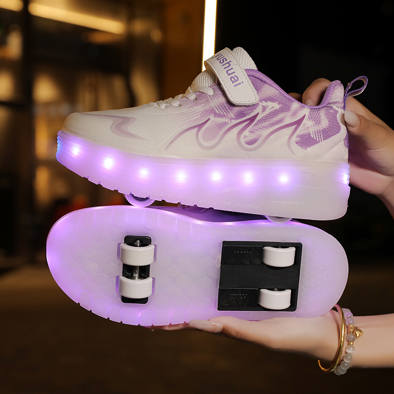 Youth Roller Shoes LED Lights  - Children'S Outdoor ulasan dan harga