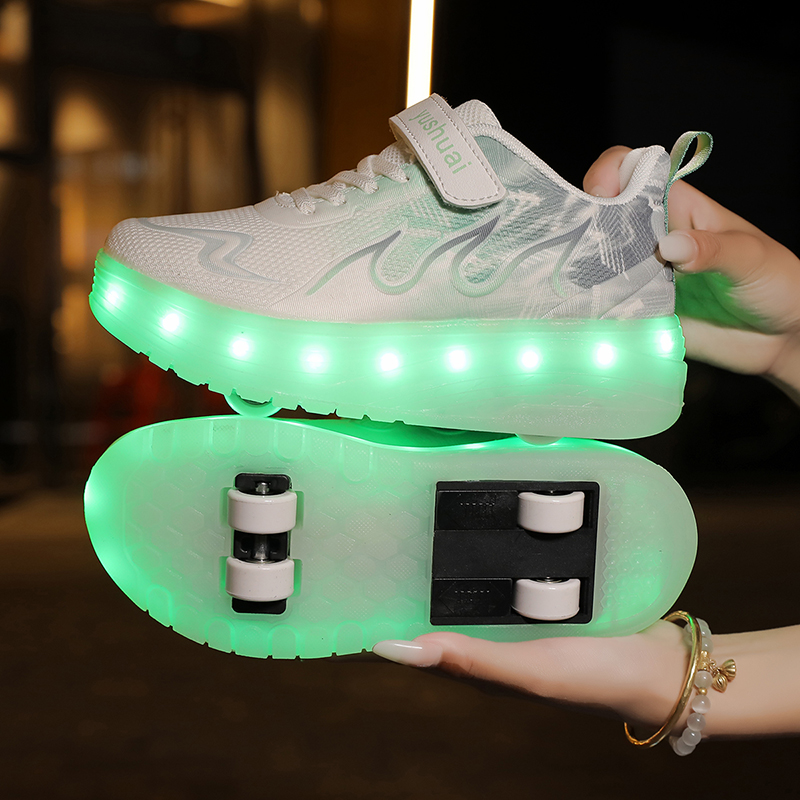 Youth Roller Shoes LED Lights  - Children'S Outdoor ulasan dan harga