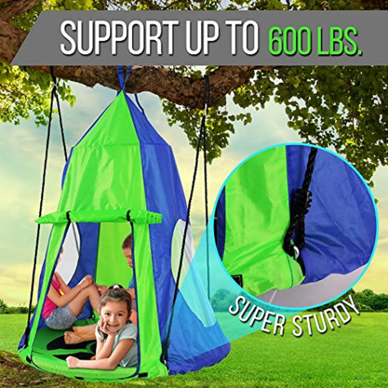 Kids Hanging Chair Tent Swing  - Kids Outdoor Nest Swing ulasan dan harga