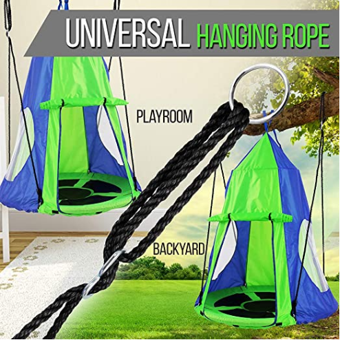Kids Hanging Chair Tent Swing  - Kids Outdoor Nest Swing ulasan dan harga