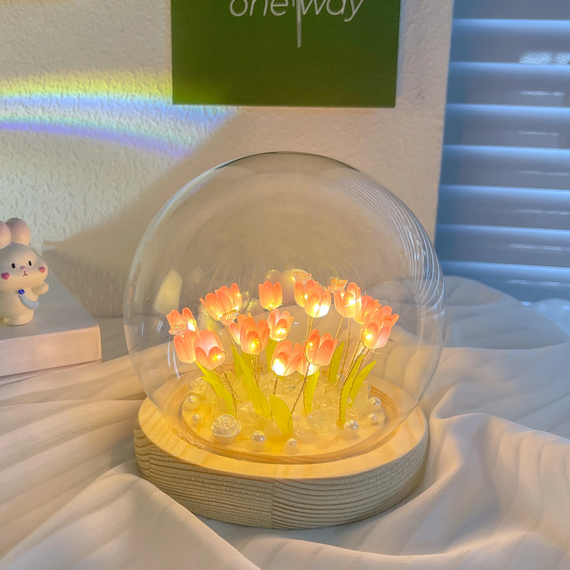 LED DIY Handmade Mini Tulip Ni - Kids Outdoor Movie Night ulasan dan harga