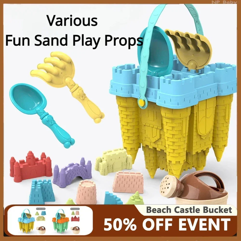 Beach Castle Bucket, Sand Scoo - Kids Outdoor Nature Play ulasan dan harga