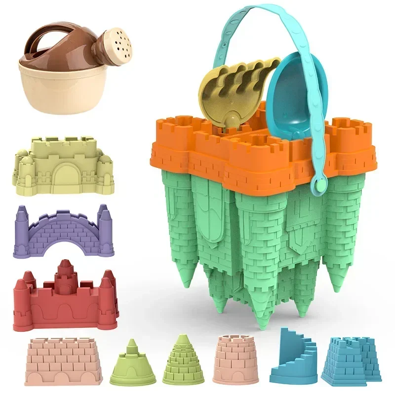Beach Castle Bucket, Sand Scoo - Kids Outdoor Nature Play ulasan dan harga