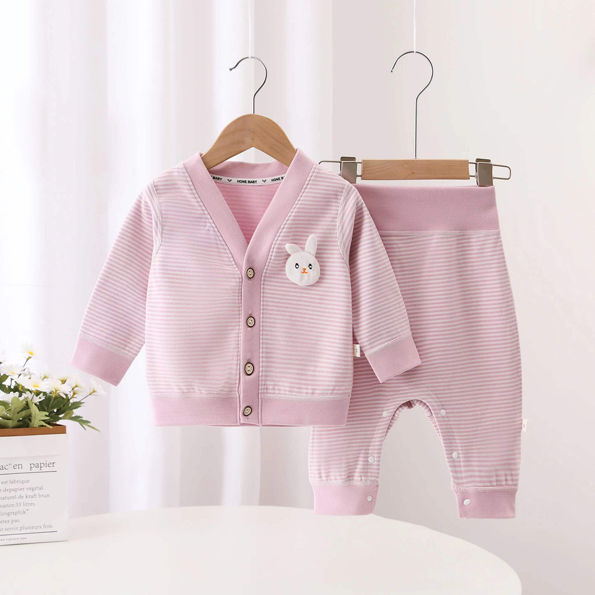 Autumn New Striped Kid 2Pcs Se - Kids Outdoor Clothing ulasan dan harga