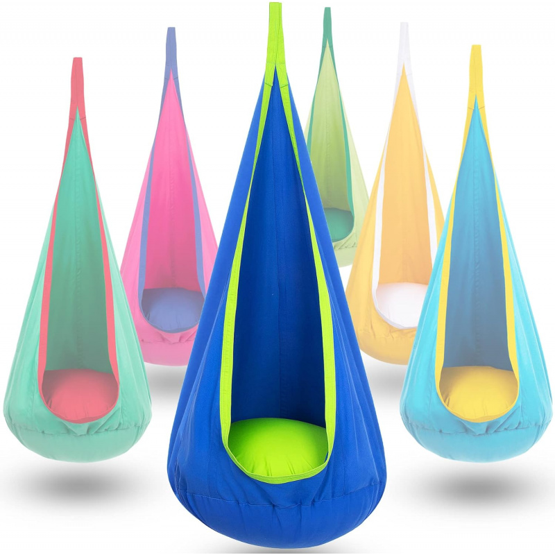 Children Hanging Pod Swing Ham - Kids Outdoor Hammock Chair ulasan dan harga