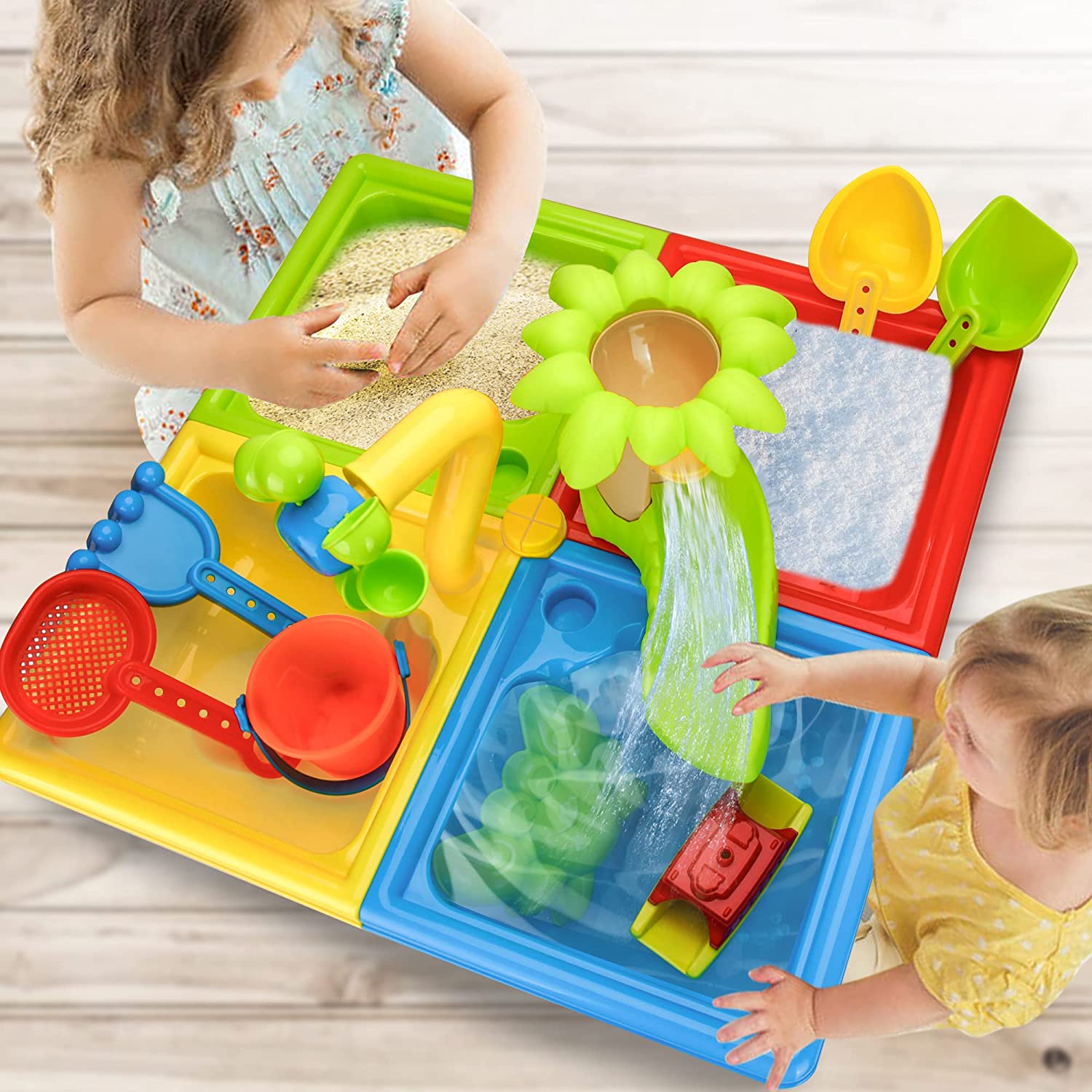 Beach Table Sand Play Toys Chi - Kids Outdoor Nature Play ulasan dan harga