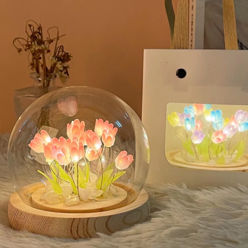 LED DIY Handmade Mini Tulip Ni - Kids Outdoor Movie Night ulasan dan harga