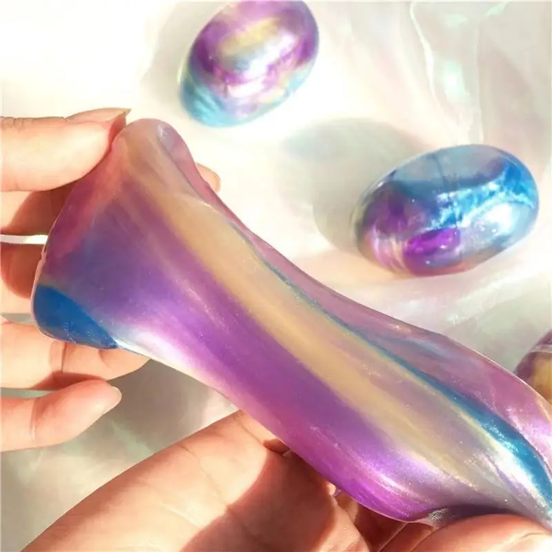 2Pcs/set Colorful Crystal Mud  - Muddy Puddle Suit ulasan dan harga
