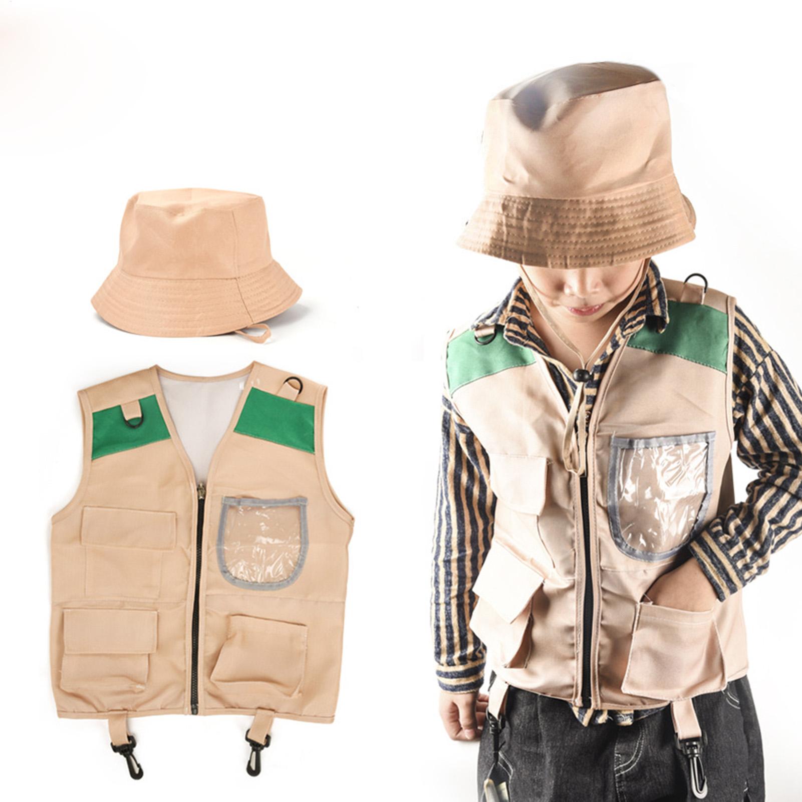 Kids Explorer hat and vest Cos - Kids Outdoor Adventure Kit ulasan dan harga