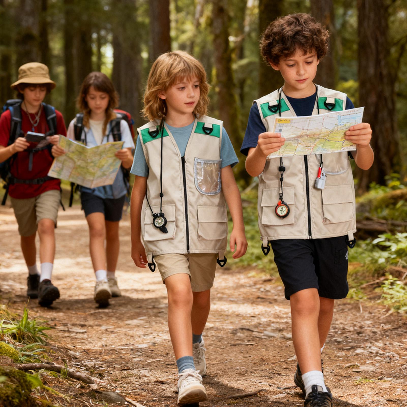 Kids Explorer Vest Costume Saf - Kids Outdoor Adventure Kit ulasan dan harga