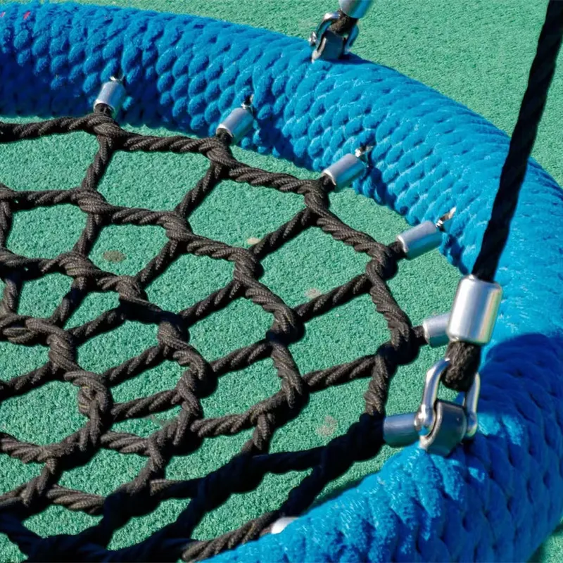 80/100cm Round Spider Web Rope - Kids Outdoor Nest Swing ulasan dan harga