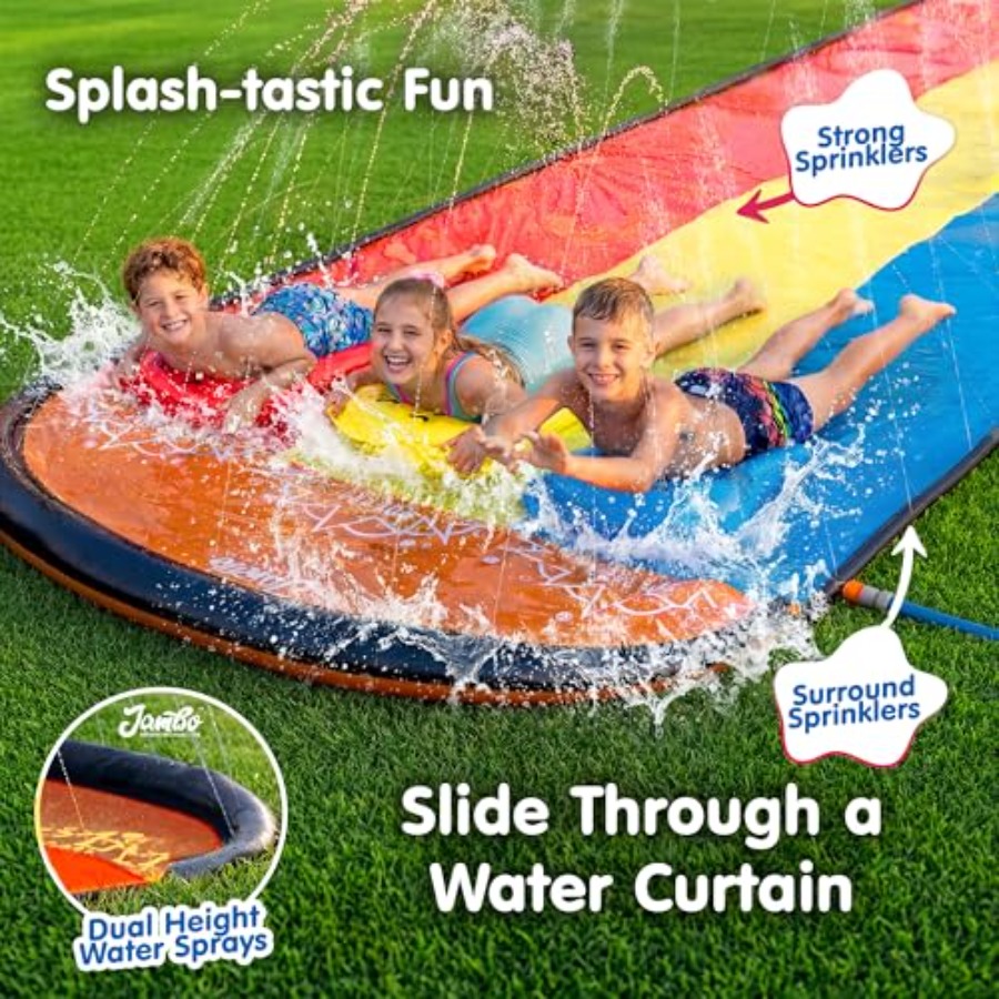 25Ft Premium XXL Slip Splash a - Slip Slide Water Mat ulasan dan harga