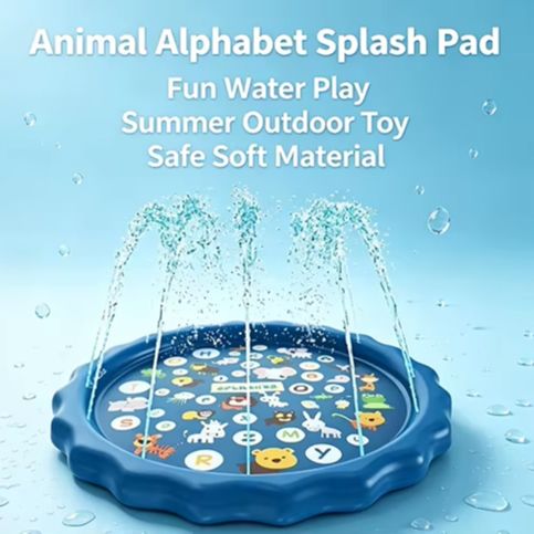 100/170cm Outdoor Kids Sprinkl - Slip Slide Water Mat ulasan dan harga