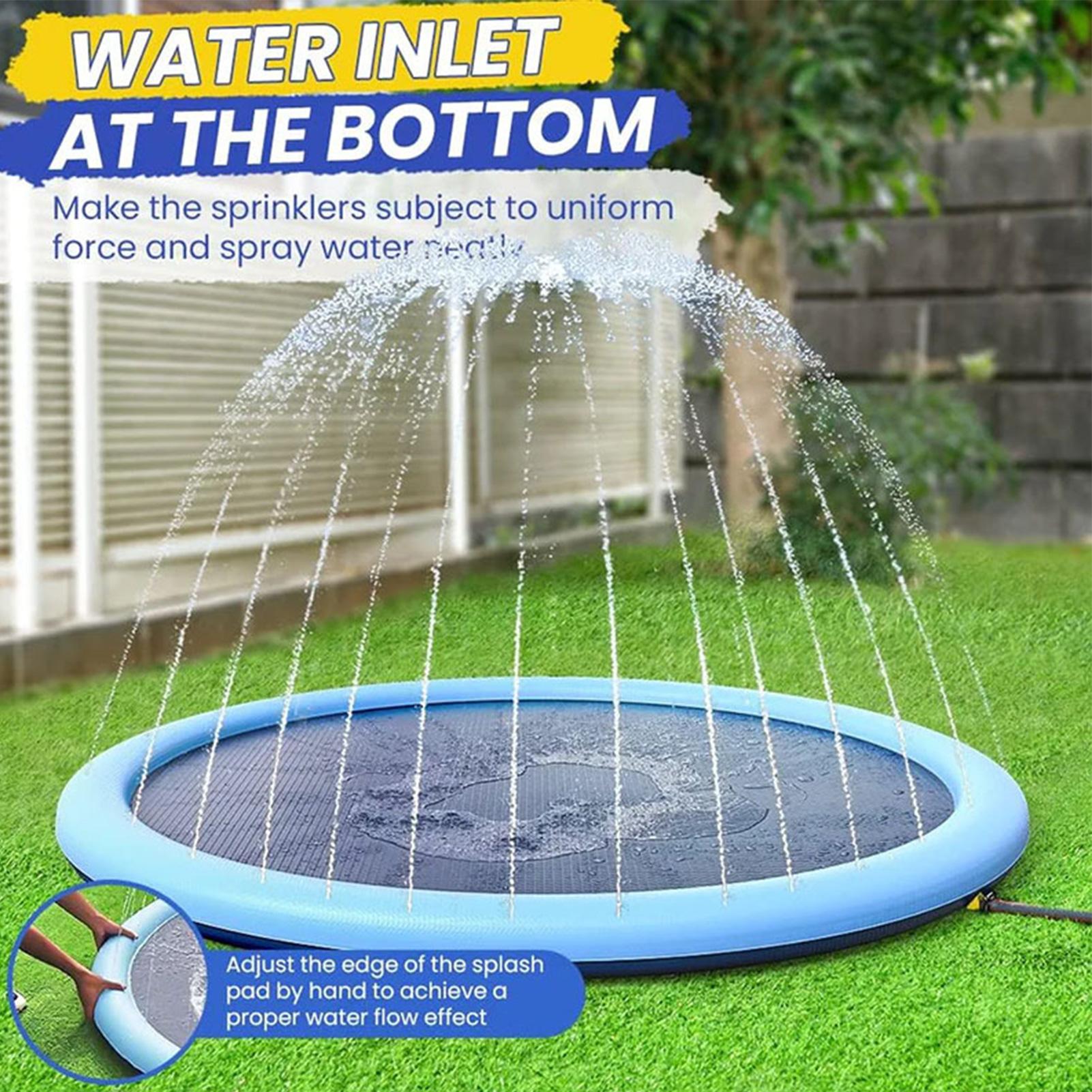 Dog Pad Thick Sprinkler Pool T - Slip Slide Water Mat ulasan dan harga