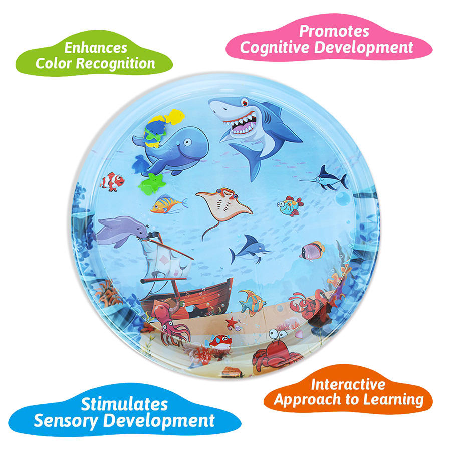 Water Sensory Play Mat Thicken - Slip Slide Water Mat ulasan dan harga