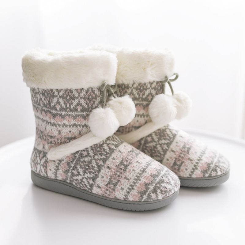 Plush Slippers Boots for Women - Children'S Outdoor ulasan dan harga