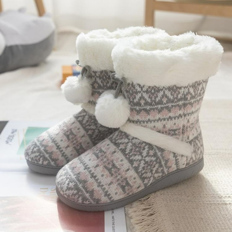 Plush Slippers Boots for Women - Children'S Outdoor ulasan dan harga