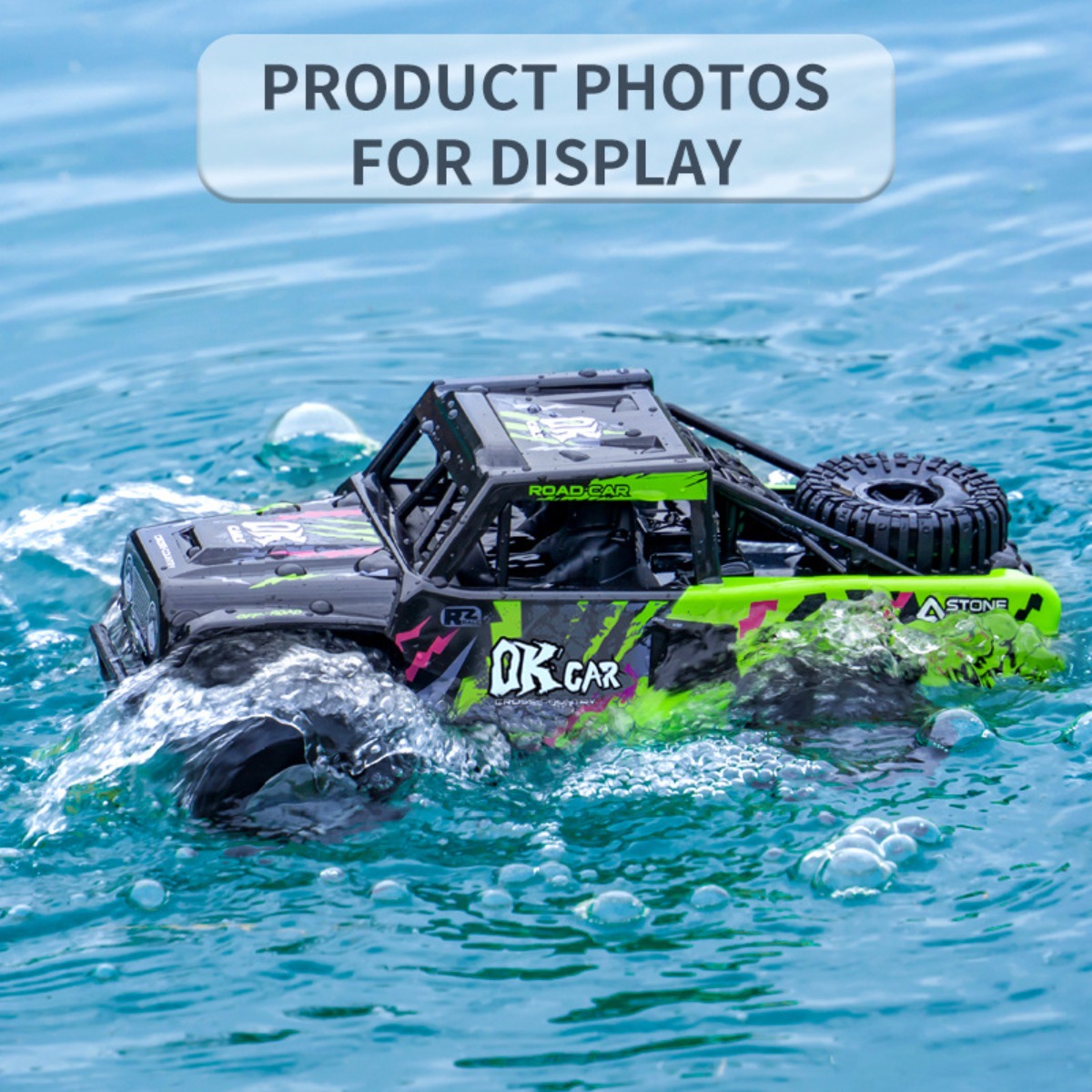 Amphibious RC Car 4WD Off-Road - Kids Outdoor Dirt Toys ulasan dan harga