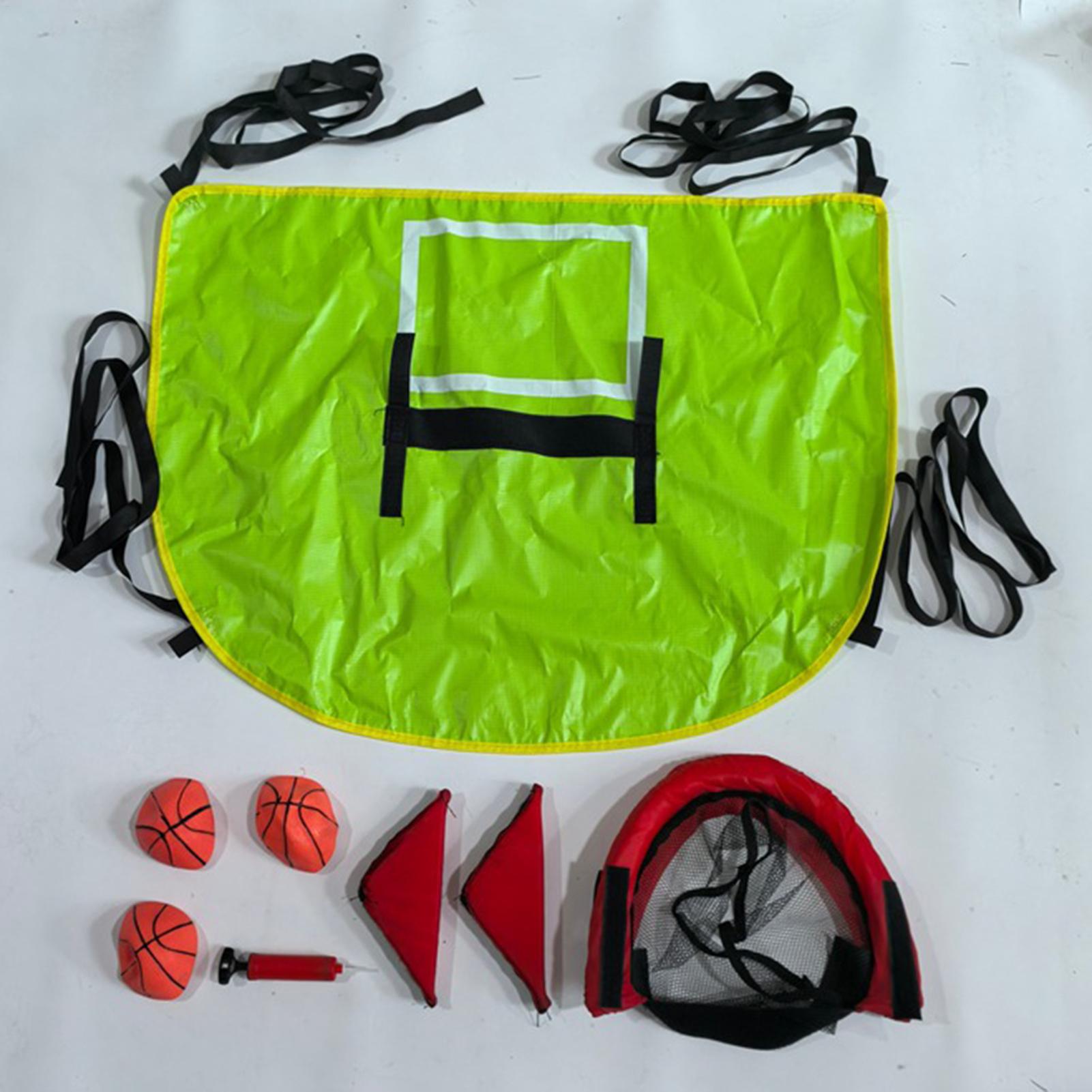 Trampoline Hoop with Pump & 3  - Kids Indoor Outdoor Trampoline ulasan dan harga