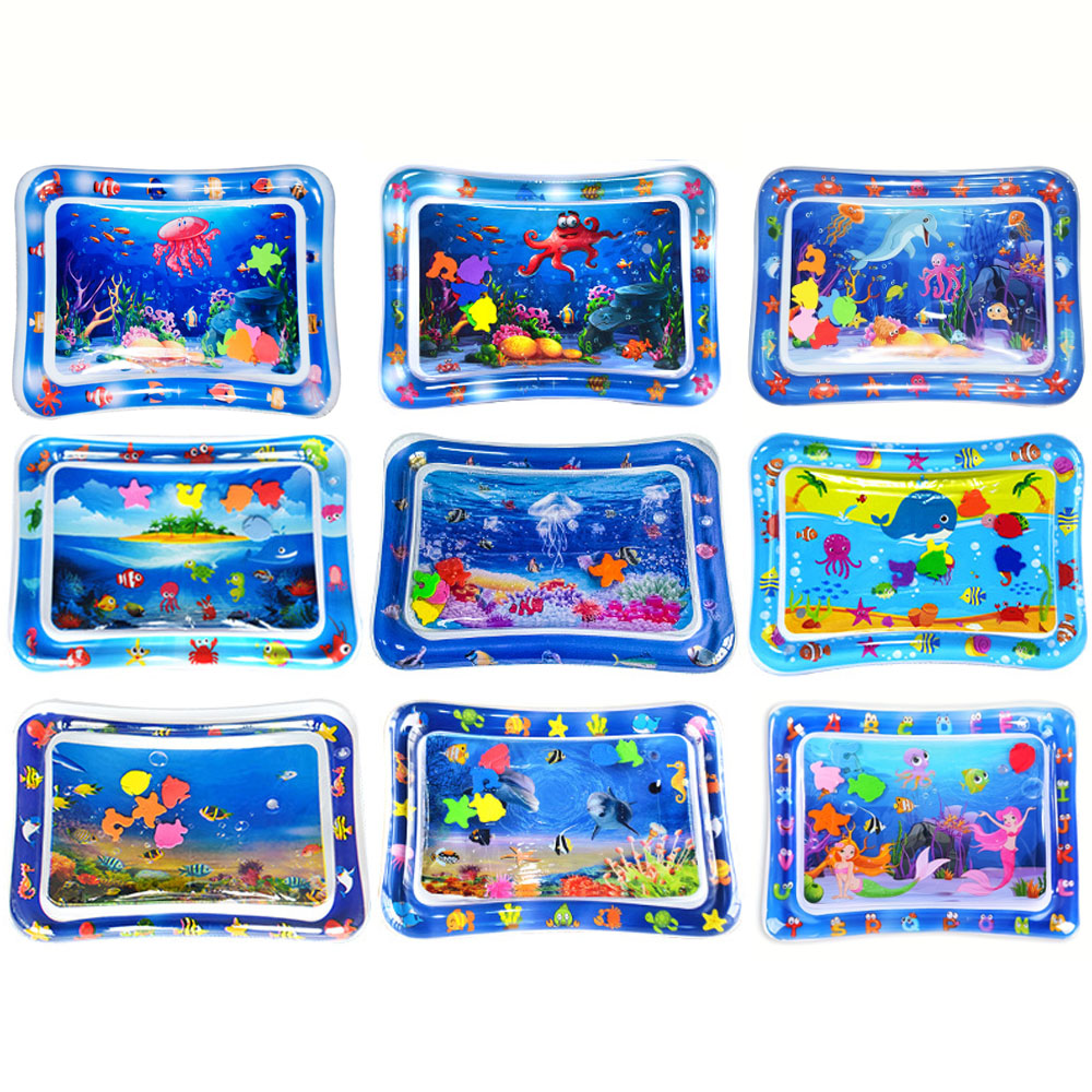 1pc Inflatable PVC Playing Mat - Slip Slide Water Mat ulasan dan harga