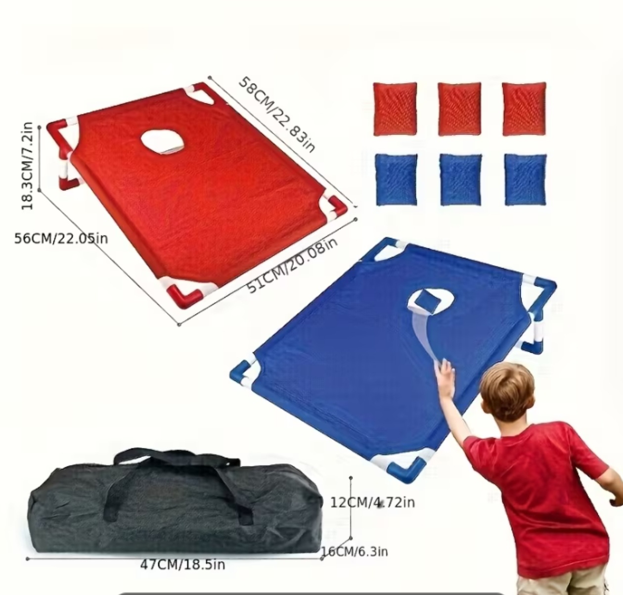 Corn Hole Game Set Includes 2  - Kids Outdoor Wagon ulasan dan harga