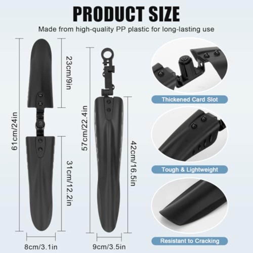 Bike Mud Guard Set Front & Rea - Muddy Puddle Suit ulasan dan harga