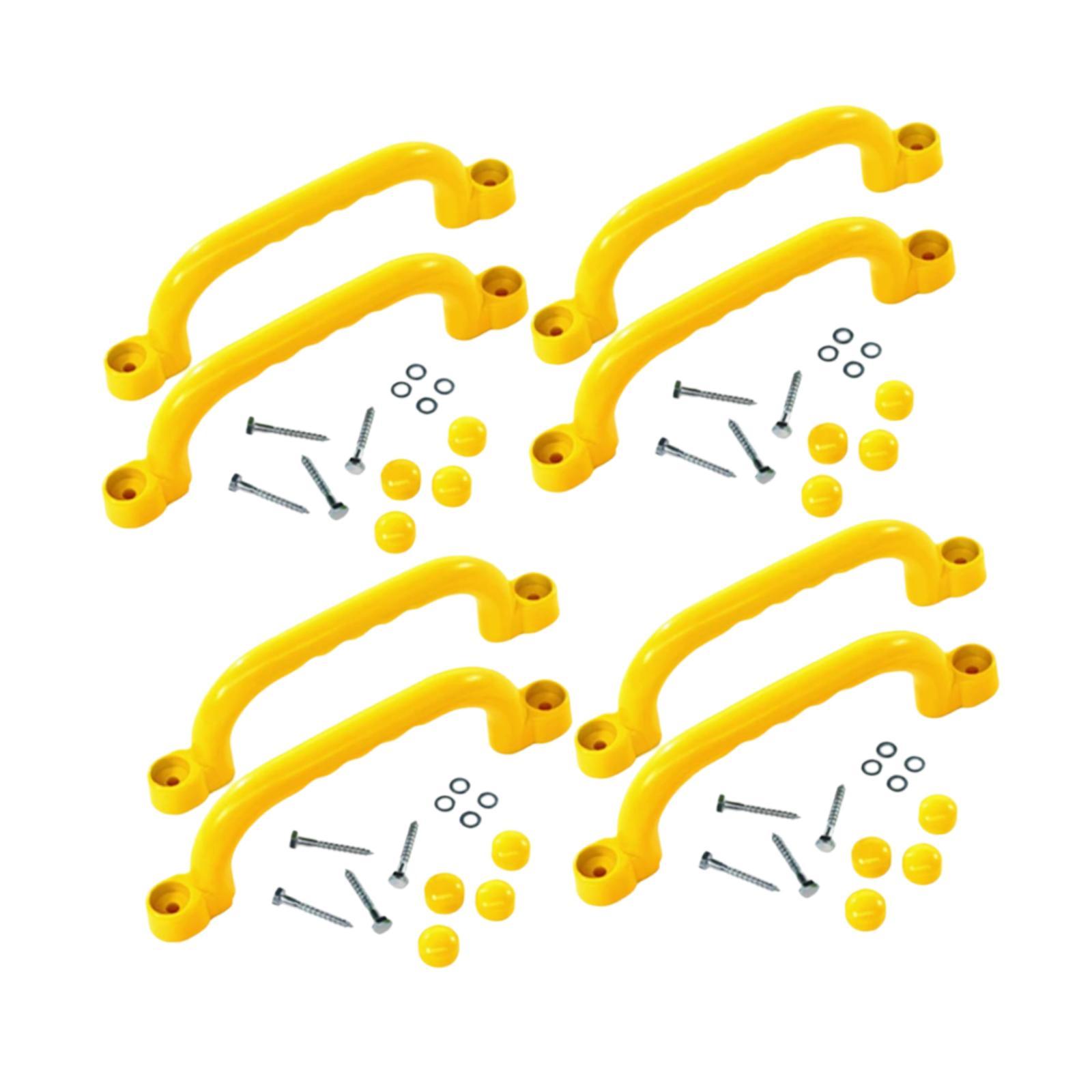 8 Pieces Climbing Handles Outd - Kids Outdoor Climbing Frame ulasan dan harga