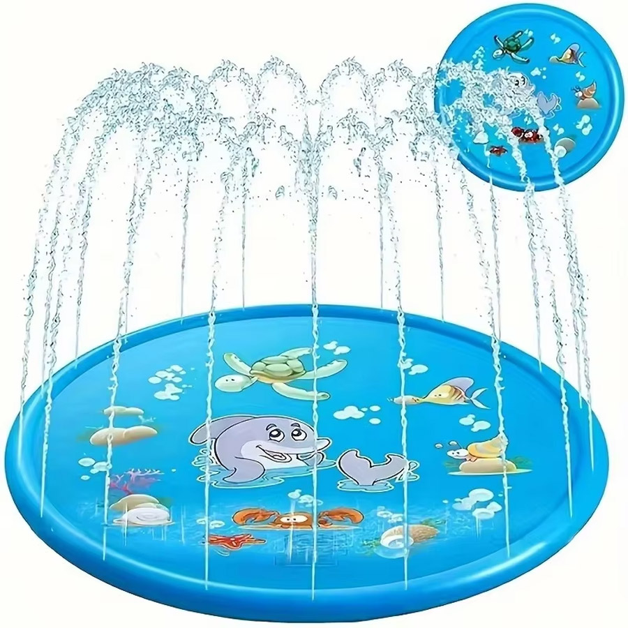 Large Thicken PVC Children Sum - Slip Slide Water Mat ulasan dan harga