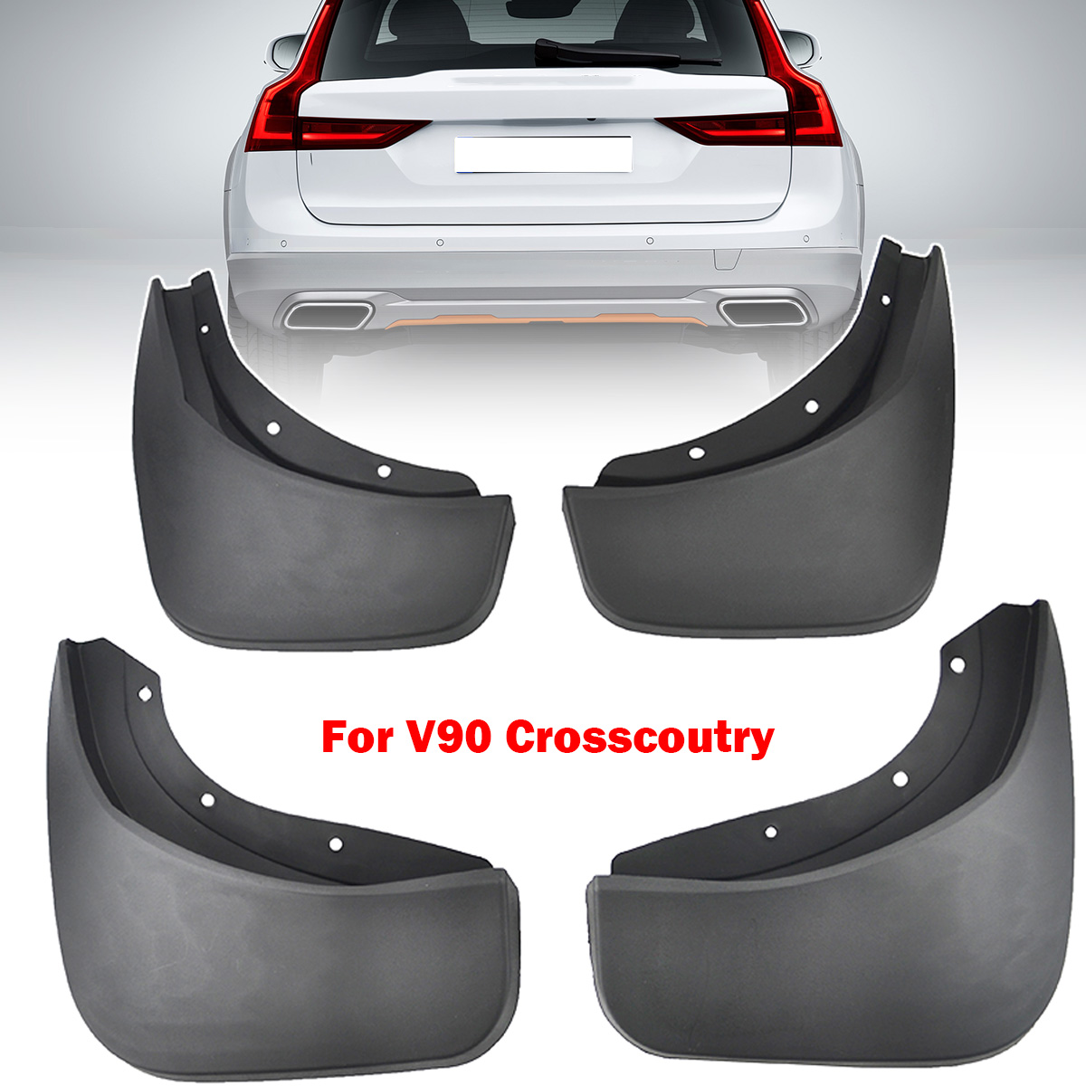 Set Mud Flaps For Volvo V90 CC - Muddy Puddle Suit ulasan dan harga
