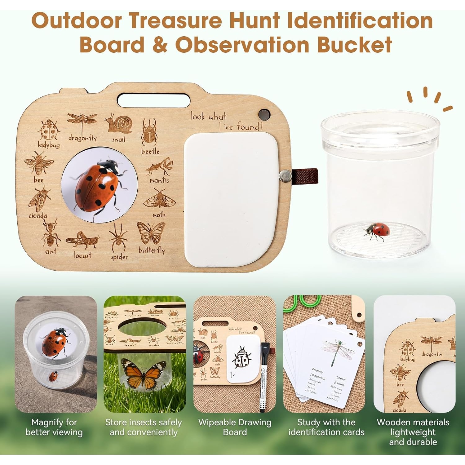 Bug Catcher Kit for Kids with  - Kids Outdoor Adventure Kit ulasan dan harga