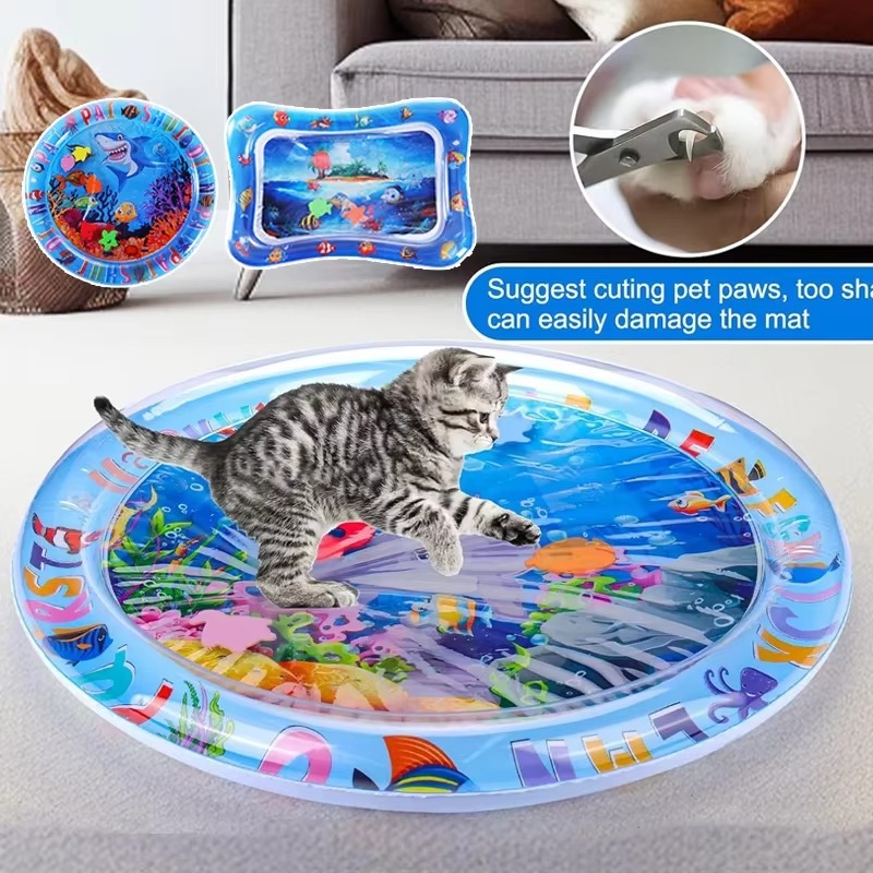 Cats Sensory Water Play Mat Wi - Slip Slide Water Mat ulasan dan harga