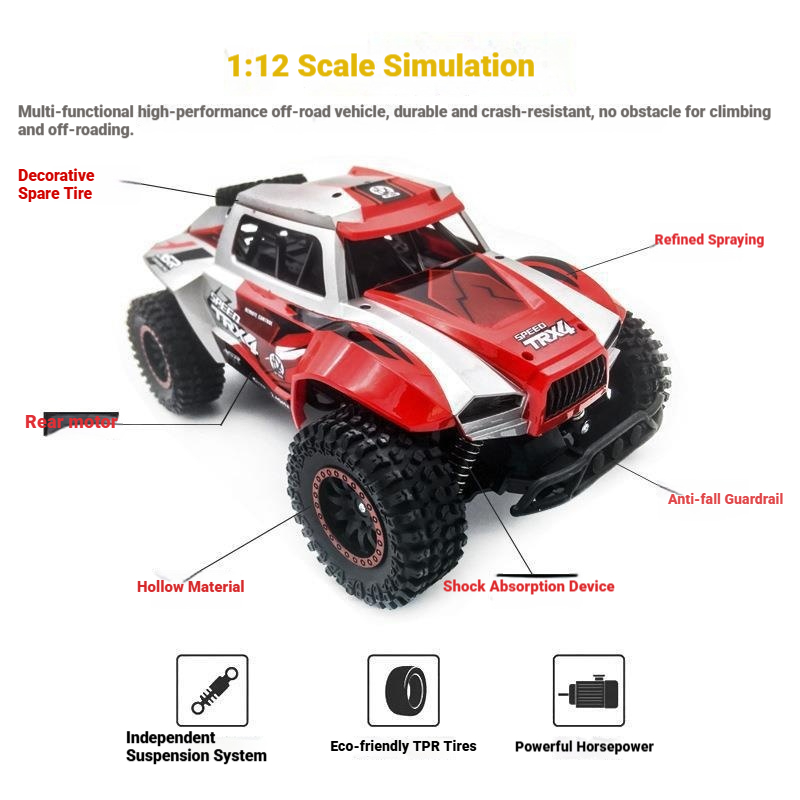 2.4g Rc Short Course Truck Hig - Kids Outdoor Dirt Toys ulasan dan harga
