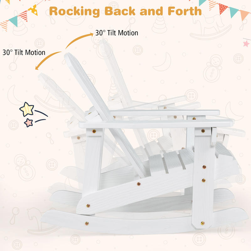 Outdoor Wooden Kid Adirondack  - Kids Outdoor Adirondack Chair ulasan dan harga