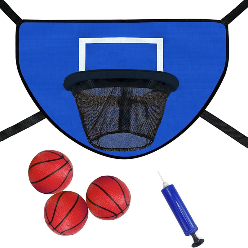 Trampoline Basketball Hoop Kit - Kids Indoor Outdoor Trampoline ulasan dan harga
