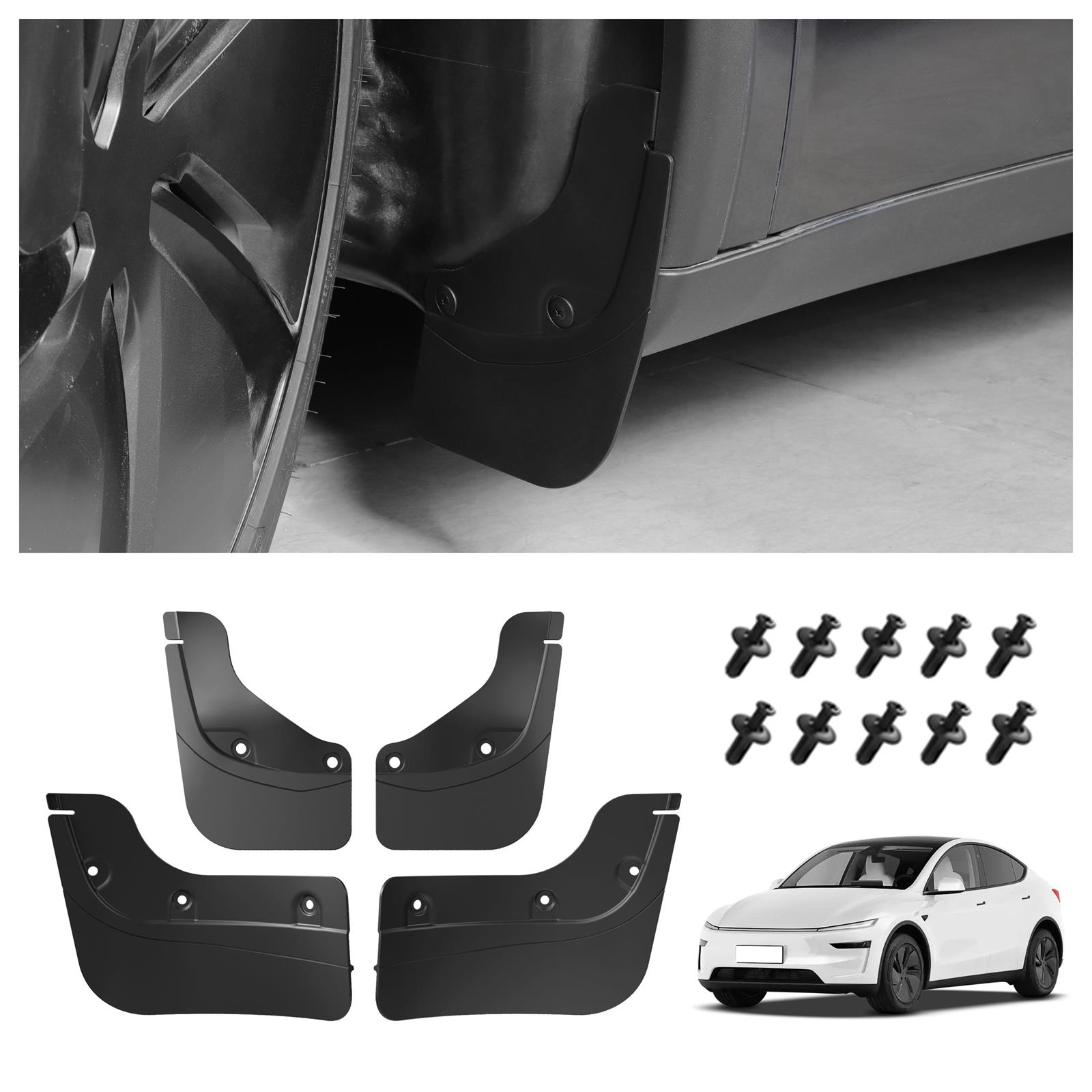 LUCKEASY for Tesla Model Y Lau - Muddy Puddle Suit ulasan dan harga