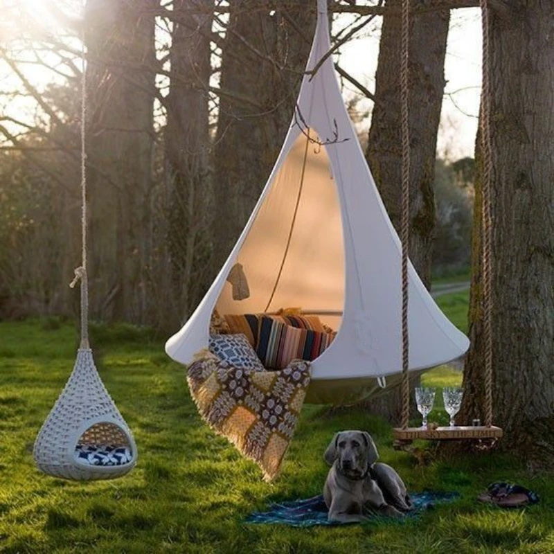 Children Swing Outdoor Garden  - Kids Outdoor Hammock Chair ulasan dan harga