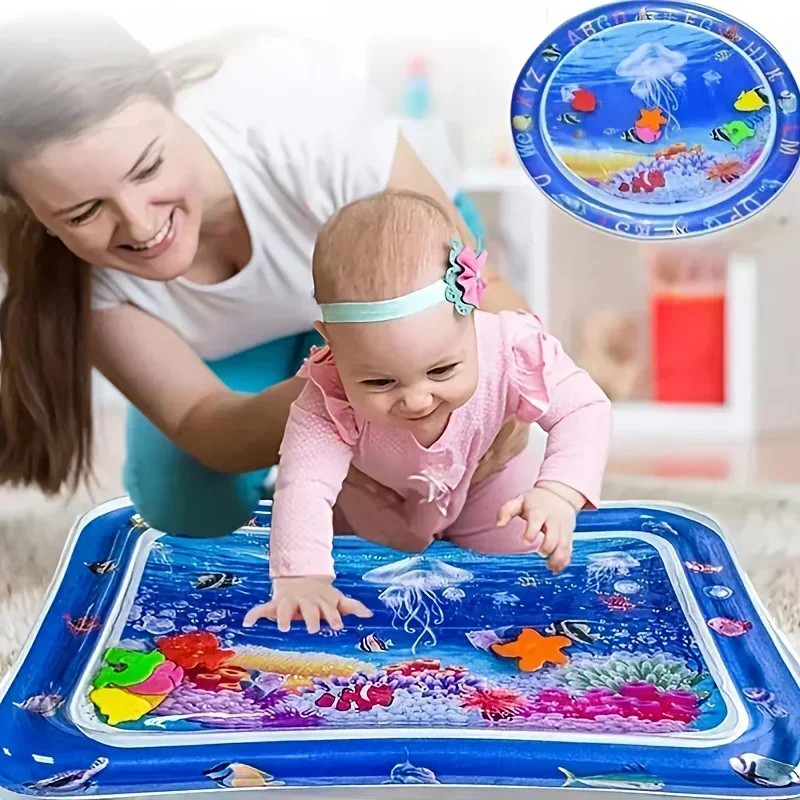 Baby Water Play Mat PVC Inflat - Slip Slide Water Mat ulasan dan harga