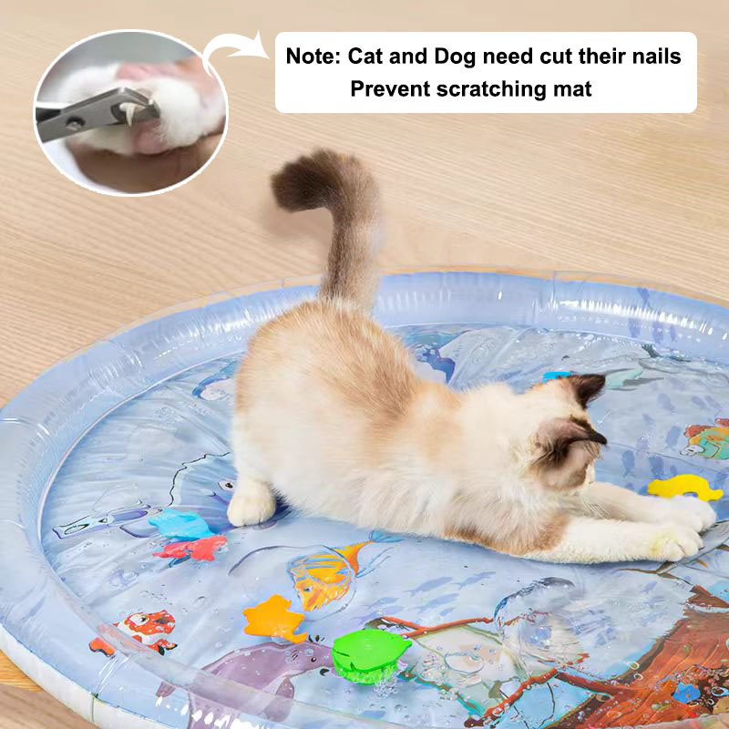 Water Sensory Play Mat Thicken - Slip Slide Water Mat ulasan dan harga