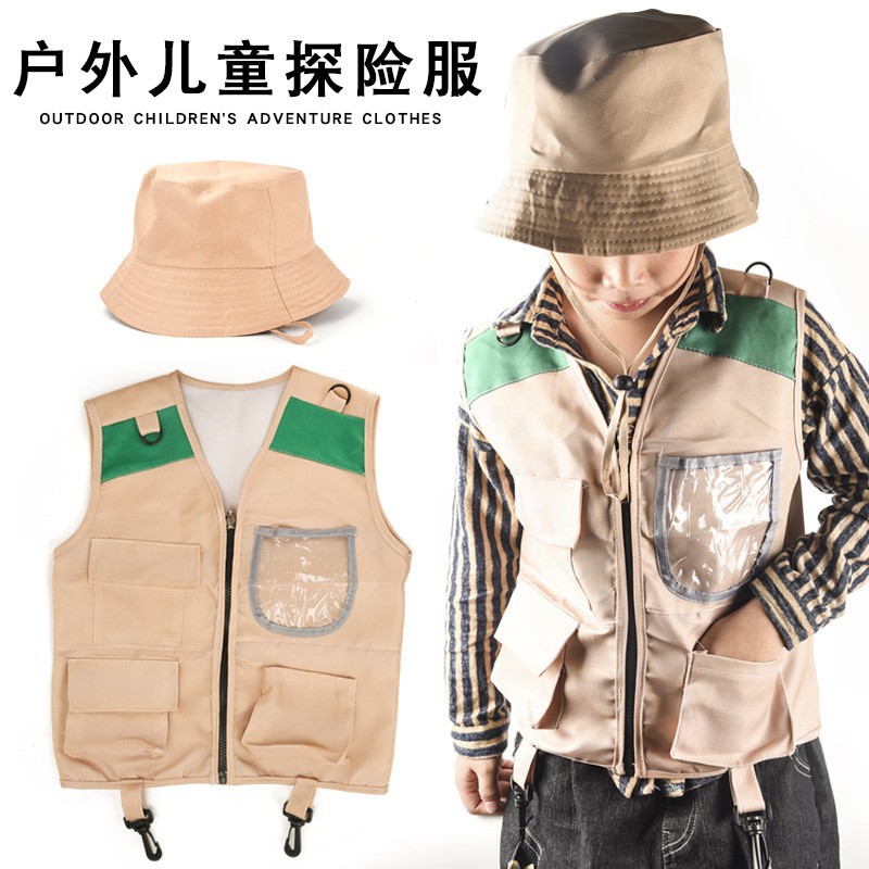 2026 New Kids Explorer Hat Ves - Kids Outdoor Adventure Kit ulasan dan harga