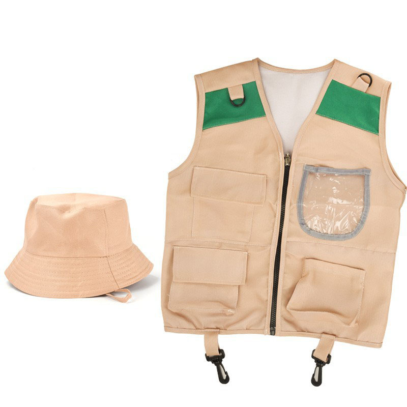 2026 New Kids Explorer Hat Ves - Kids Outdoor Adventure Kit ulasan dan harga