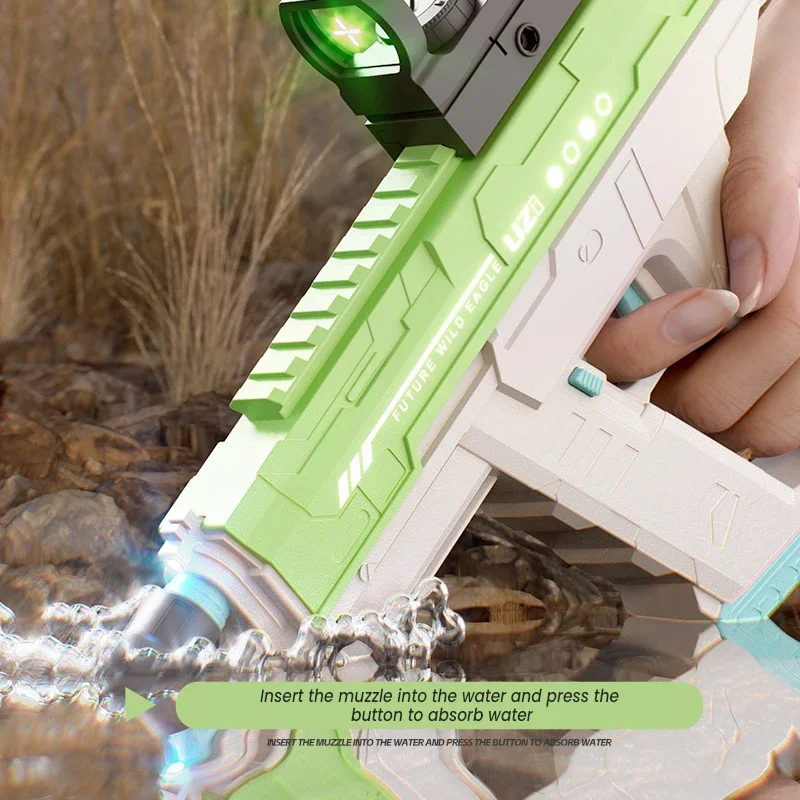 Electric UZI Space Water Gun H - Kids Outdoor Nature Play ulasan dan harga
