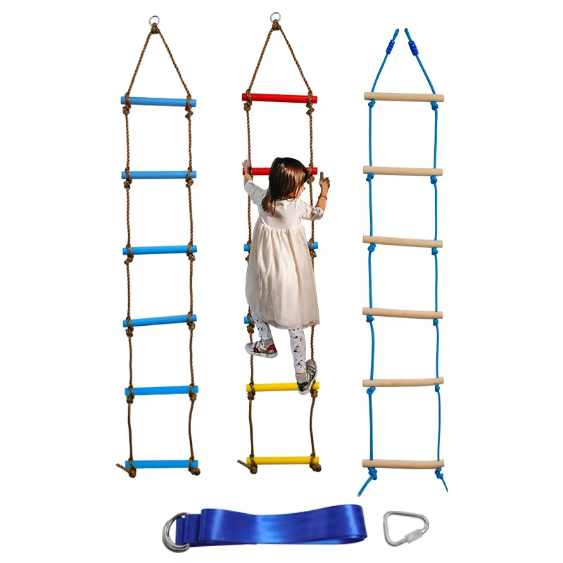 6.6 ft Climbing Ladder for Kid - Kids Outdoor Nature Play ulasan dan harga