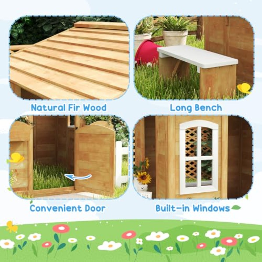 Outdoor playhouse for kids age - Kids Outdoor Nature Play ulasan dan harga