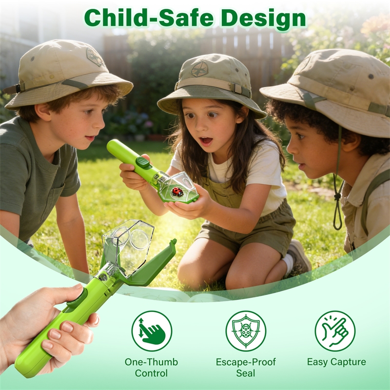 Kids Bug Catcher With 6X Magni - Kids Outdoor Adventure Kit ulasan dan harga